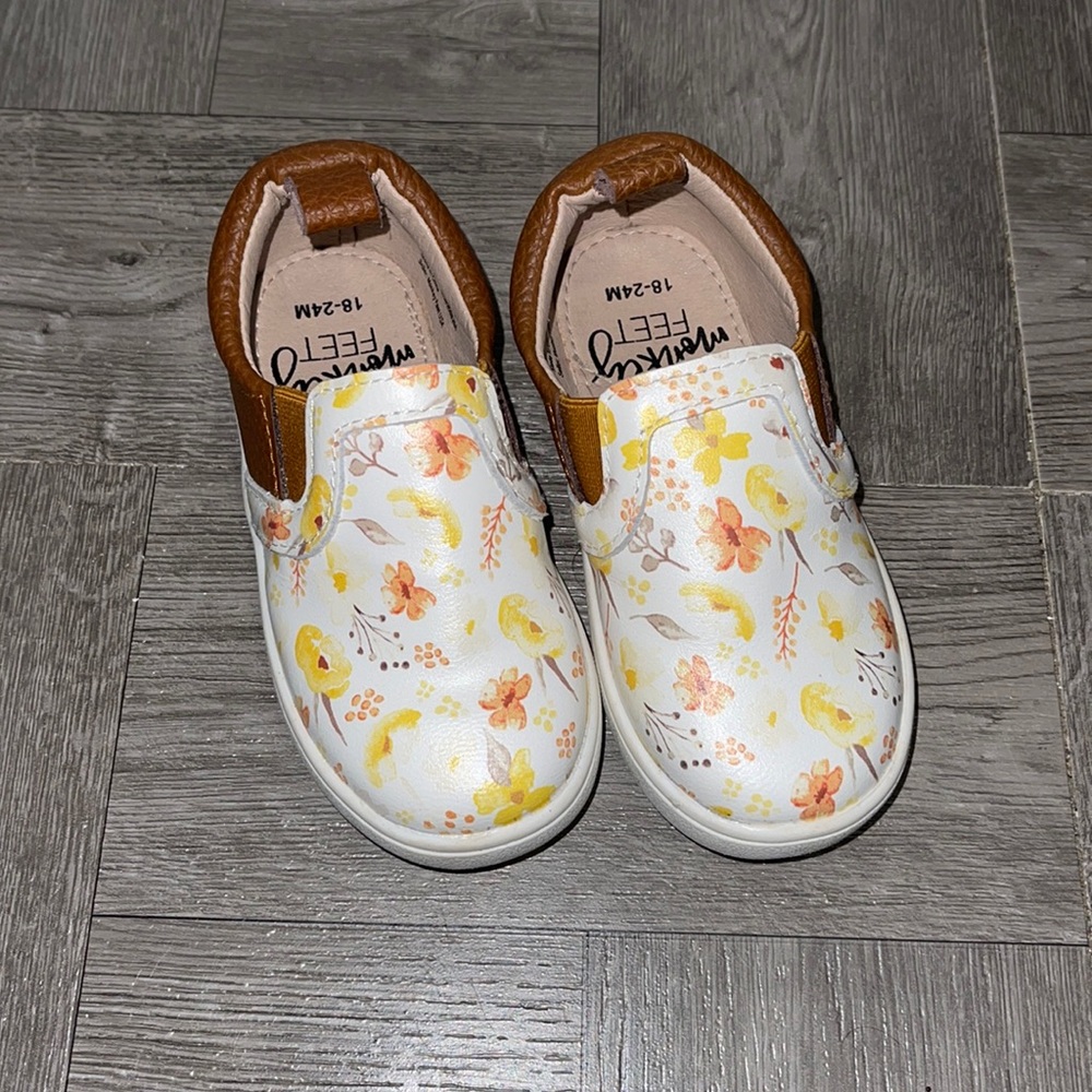 Floral Monkey Feet